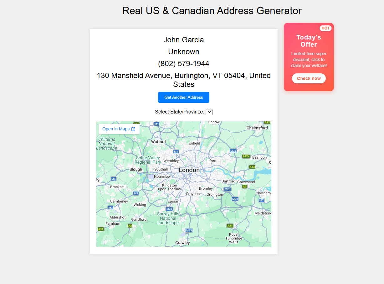 Address Service